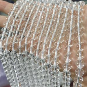 7A CNAS Quartz Bulk Gemstones White Loose <strong>Beads</strong> 4-12mm Size for Fashion Accessories Jewelry Making 8mm Featuring Diamond <strong>Emerald</strong> - Product Image 5