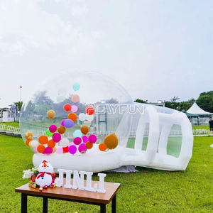 Outdoor Camping Bruiloftsfeest Tent Transparant Koepel Tent Pvc Globe Clear Party Opblaasbare Bubble Ballon House - Product Image 3