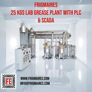 Usine de graissage compacte Frigmaires 25 kg avec système de mélange intelligent PLC et SCADA pour la recherche et les lots pilotes - Product Image 3