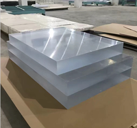 Plaques en PMMA de haute qualité découpées au laser, transparentes et claires, en acrylique