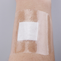 Pansement médical jetable imperméable pour fixation de cathéter intraveineux, pansement respirant en PU pour aiguille intraveineuse