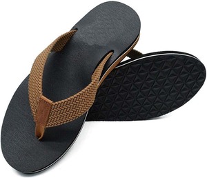 Nouvelles sandales tongs pour hommes avec soutien de la voûte plantaire, légères et antidérapantes pour le yoga et l'été - Product Image 5