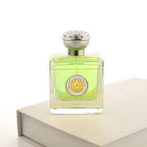 Chai nước hoa sang trọng 30mi 50mi 100mi chai nước hoa màu đen vuông chai nước hoa rỗng với nắp kim loại - Product Image 3