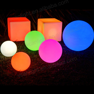 Pelota hinchable flotante con luz <span class=keywords><strong>Led</strong></span> para perros masticadores agresivos, Pelota de espuma ligera y duradera para entrenamiento de masticación mediano - Product Image 5