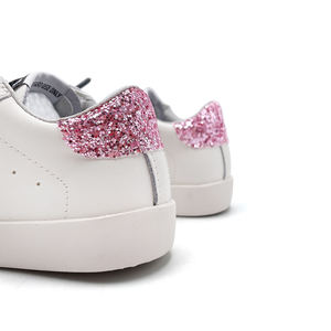 Nouvel arrivage de <span class=keywords><strong>chaussures</strong></span> <span class=keywords><strong>Babe</strong></span> Star à lacets vente en gros de <span class=keywords><strong>chaussures</strong></span> d'école pour enfants à paillettes roses <span class=keywords><strong>chaussures</strong></span> décontractées pour enfants baskets souples à la mode pour filles - Product Image 5