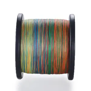 Wholesale Oem Strong Strength Freshwater Silk Fishing Line Braided Fishing Line 8 Strands Multi Colour