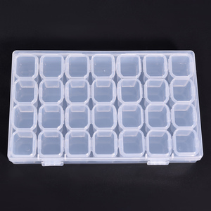 KADS 28 Grid Detachable Decorative <b>Box</b> Transparent Colorful Nail Art Rhinestone <b>Storage</b> <b>Box</b> for Manicure Accessories Organizer - Product Image 5
