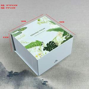 Caja de regalo con tapa de impresión <span class=keywords><strong>en</strong></span> color de libro magnético de alta calidad, collar de joyería, anillo, pendientes, embalaje de exhibición de almacenamiento - Product Image 2
