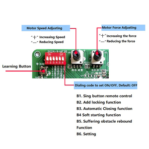 Ac220v thông minh tuya Wifi Swing cổng nhà điều hành bảng điều khiển cửa tự động Bảng điều khiển động cơ tùy chỉnh - Product Image 3