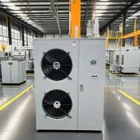 Unidad de Condensación de Aire Acondicionado Industrial Monofásica de Doble Ventilador para Compresor Scroll Motorizado para Refrigeración