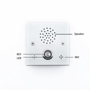 Boîte d'appel d'urgence mains libres <span class=keywords><strong>SIP</strong></span>/<span class=keywords><strong>VoIP</strong></span> professionnelle pour banque intérieure, système de pagination d'urgence étanche en extérieur, système <span class=keywords><strong>SIP</strong></span> IP - Product Image 2