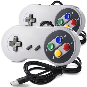 Controller USB Gamepad 2pcs Controller di Gioco Super SNES Classic USB Gamepad joystick di Gioco per raspberry pi