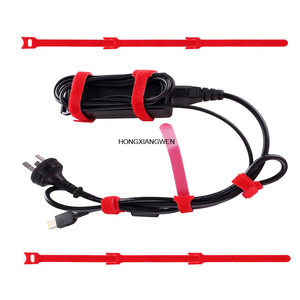 Attaches de câble auto-agrippantes <span class=keywords><strong>par</strong></span> attaches de câble combinées multicolores Fixation des sangles de câble Sangles à crochets et à boucles réutilisables Gestion des fils - Product Image 4