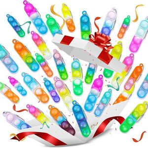 <b>Mini</b> Keychain Fidget Toys, <b>Backpack</b> Charms Bubble-Popping - Product Image 5