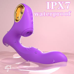 S-hande 3 1 Clitoral Suction Cup <b>Vibrator</b> G-spot Stimulation USB Rechargeable IPX7 Waterproof 9 Frequencies Non-Lubricated Adult - Product Image 2