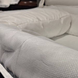 Customed Mesh europeo copertura bara panno pompe <span class=keywords><strong>funebri</strong></span> forniture cadavere copertura ricamo copricapo in tessuto cofanetto - Product Image 2