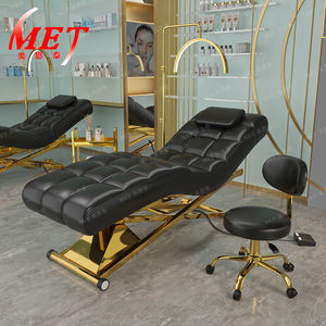 Modernes Luxus gebogenes Wimpern bett Elektrisches SPA-<span class=keywords><strong>Massage</strong></span> bett Benutzer definiertes Wimpern verlängerung sbett <span class=keywords><strong>Salon</strong></span> Beauty Bed - Product Image 5
