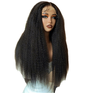 Experience versatile beauty with human hair 360 full lace <b>wigs</b> frontal closure—complete coverage, breathable comfort, and realis - Product Image 1