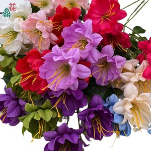 Snow Lotus Single Stem Five Headed Cosmos <b>Artificial</b> <b>Flowers</b> Silk Wedding Decorations Mixed <b>Flower</b> Type Model C2202 - Product Image 2