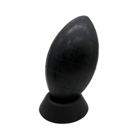 Ballon de football américain de qualité assurée avec vessie en caoutchouc butyle, taille et poids personnalisables