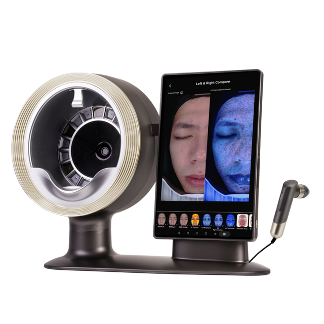 New Technology AI Skin Analyzer Device Beauty Salon Facial Skin Analysis Equipment Face Skin Scanner Analysis Machine
