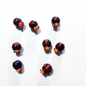Meilleur prix pour la fabrication de bijoux, nouvelles perles en verre soufflé fantaisie, plusieurs couleurs, authentiques, acheteurs en gros, VISHAL BEADS, artisanat - Product Image 1