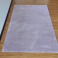 Maschinen gefertigter Teppich aus 100% Polyester mit massivem Teppich und abstraktem Mikro faser material