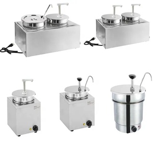 Factory Direct Station Stainless Steel Condiment <b>Pump</b> <b>Dispenser</b> Ketchup Syrup <b>Pump</b> <b>Dispenser</b> - Product Image 6