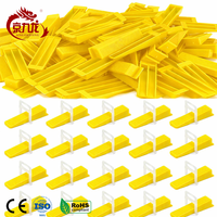 Clips de nivellement de carreaux de haute qualité 1.0/1.5/2.0/2.5/3mm avec cales réutilisables pour une pose facile des carreaux
