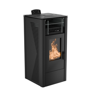 Fabricantes venta 11KW hierro fundido madera cohete estufa moderna calefacción interior <span class=keywords><strong>Pellet</strong></span> chimenea instalación independiente - Product Image 3