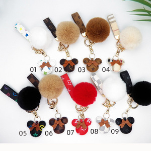 Keychain Toys Mickay Head Cartoon Toys Tote Bag Car Key <strong>Hanger</strong> Small Gift Children Keychain Toys - Product Image 1