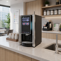 Bouilloire à thé entièrement automatique de qualité commerciale MACAS, chaudière simple en acier inoxydable (0,8 L), contrôle précis de la température, 12 oz
