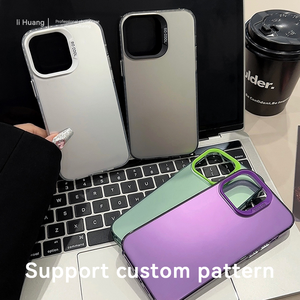 เคสโทรศัพท์ TPU นิ่มกันกระแทกกรอบกระจกอะคริลิคสำหรับ iPhone 7 <span class=keywords><strong>8</strong></span> 11 12 13 14 15 16 x XR XS PRO MAX - Product Image 2