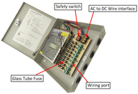 Source d'alimentation CCTV 12v, 10a, 9ch, pour hommes, excellente qualité, pilote LED, joli prix, alimentation électrique cctv