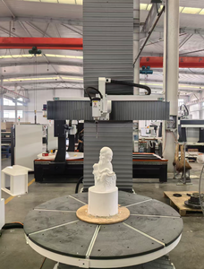 Mesin Router CNC ATC 3/4/5 Axis untuk Ukiran Kayu, Styrofoam, dan Patung <span class=keywords><strong>3D</strong></span>, Pasokan Langsung Pabrik Jinan, Mach3 Single Vacuum - Product Image 2