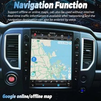 GPS Carplay 13 pouces 2din pour X-TRAIL 2007-2014 Lecteur multimédia vidéo pour tableau de bord Stéréo Navi Unité principale Octa-core Android14