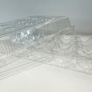 Düşük fiyat yüksek şeffaflık <span class=keywords><strong>PET</strong></span>/PE taze yiyecek tepsisi şeffaf tek kullanımlık plastik <span class=keywords><strong>PET</strong></span> tepsiler - Product Image 4