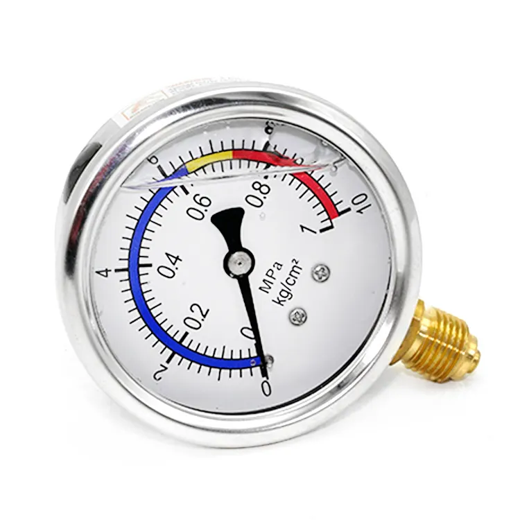 Best Price High performance Simple Structure Stainless Steel Pressure Gauge Manometer