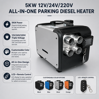Chauffage au diesel 12V 24V 220V pour camion, camping-car, caravane, bateau, maison, garage, atelier