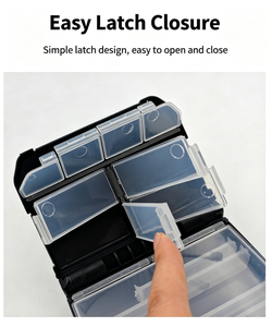 Daiwa Plastik-Köderbox für Hart- und Weichköder mit unter 20L Fassungsvermögen, Schwarz, <span class=keywords><strong>Meiho</strong></span> Angelzubehör-Organizer - Product Image 4
