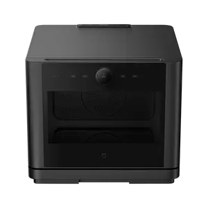 Xiaomi Mijia Smart Microwave uap & Oven, mesin All-in-One 27L hitam