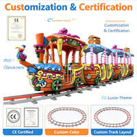 Train électrique miniature pour enfants, directement de l'usine, pour centre commercial, aire de jeux, attraction de fête foraine