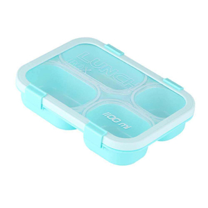 Nouvelle boîte à lunch en plastique multi-compartiments 2026, idéale pour les bento scolaires des enfants, boîte à lunch portable - Product Image 4