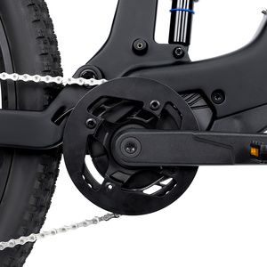 <span class=keywords><strong>V</strong></span>élo de montagne électrique EM19 E-MTB, dernier design, moteur central M6100, 12 vitesses, cadre en fibre de carbone, double suspension - Product Image 3