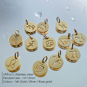 Colgante EManco, Bonito y Colorido, Venta al por Mayor, Joyería y Accesorios para Mujer, Lujosos y Únicos, Dijes de Acero Inoxidable para Banquete - Product Image 5