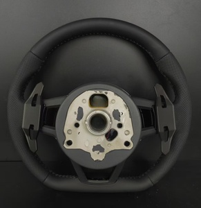 <span class=keywords><strong>Volante</strong></span> Deportivo R-Line Original para Volkswagen <span class=keywords><strong>Golf</strong></span> 7 7.5 <span class=keywords><strong>GTI</strong></span> R MK7 Polo <span class=keywords><strong>GTI</strong></span> Passat B8 Tiguan, Cuero con Levas de Cambio - Product Image 2
