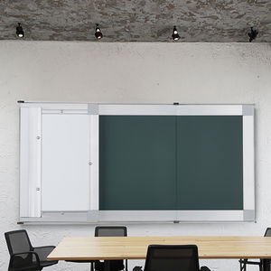 <span class=keywords><strong>Lavagna</strong></span> magnetica Push-Pull <span class=keywords><strong>lavagna</strong></span>/<span class=keywords><strong>lavagna</strong></span> scorrevole nella <span class=keywords><strong>lavagna</strong></span> <span class=keywords><strong>bianca</strong></span>/verde della categoria di prodotto - Product Image 3