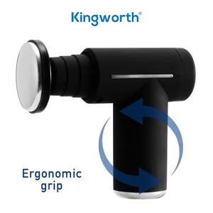 Masaje Muscl Pistola de masaje calentada Oem Inalámbrico Compresión caliente y helada Pistola masajeadora corporal inalámbrica con calor y frío - Product Image 5