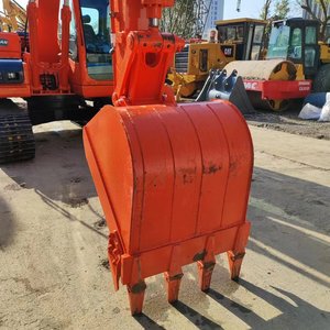 Mini-excavatrice sur chenilles DOOSAN DX140lc d'occasion, 14 tonnes, moteur d'origine, faible nombre d'heures de fonctionnement, petite pelle hydraulique pour travaux forestiers - Product Image 6