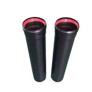 <span class=keywords><strong>Adaptateur</strong></span> de cheminée 5'' x 6'' noir peint pour <span class=keywords><strong>tuyau</strong></span> de poêle et cheminée - Product Image 4